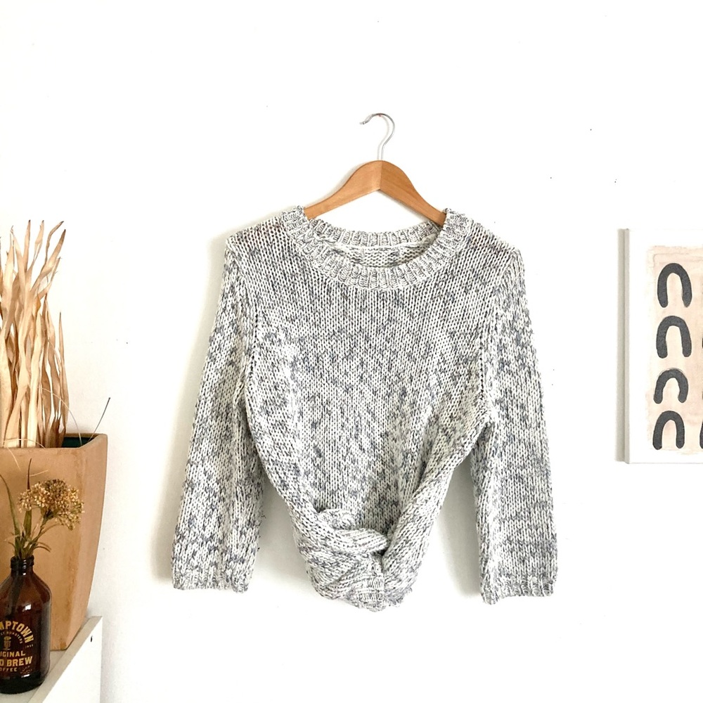 Vintage Half Sleeve Cozy Sweater